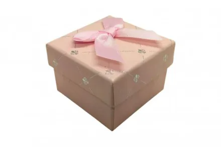 Подарункові коробки для каблучки з рожевим кварцом 24 шт