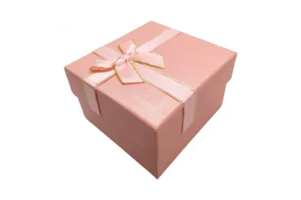 Коробка з подушкою Рожева 9×8 упаковка 12 шт